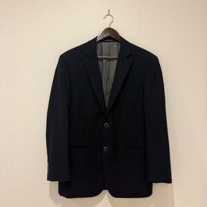 Wilke-Rodriguez Black Wool Blend Blazer